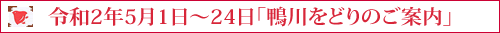 鴨川をどり(鴨川おどり)予約、ご案内